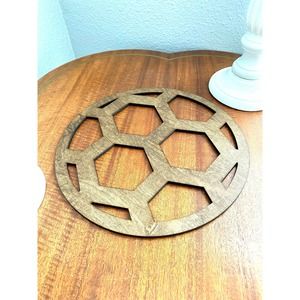 New Farmhouse Inspired Wood Bee Themed Wood Trivet